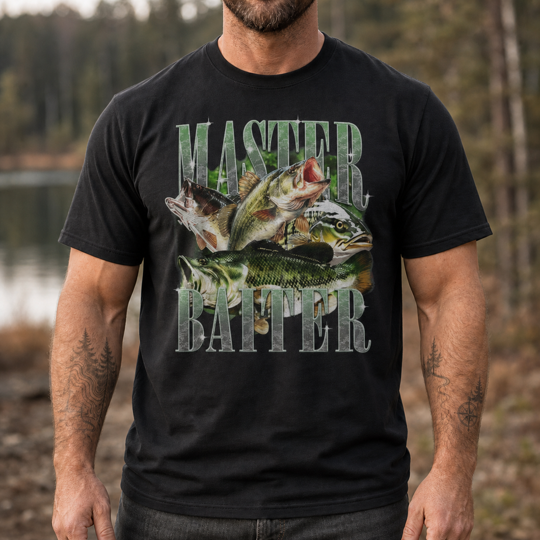 Master Baiter Funny Fishing T-Shirt